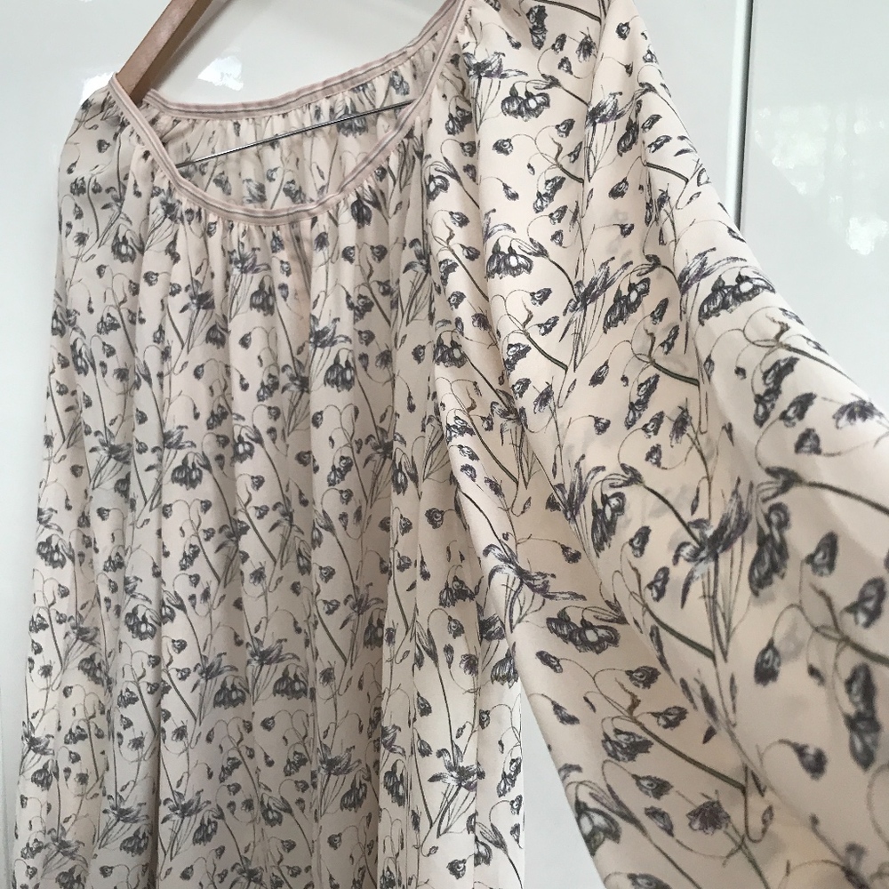 Pale pink bell sleeve top MAX Studio - Picture 2 of 6